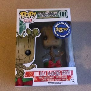 Pop Funko figure Holiday dancing Groot Limited